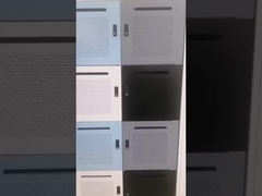 8 Pintu Lemari Kotak Surat Lemari Arsip Kantor Baja H1850 * W900 * D450mm