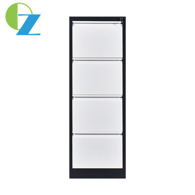 Lockable Office Lateral File Cabinets Hanging 4 Drawer Document Cabinet Metal